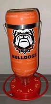 UGA University of Georgia Bulldogs 32 oz Hummingbird Feeder Glass Hanging - $25.00