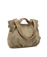 Color: Juicy Pear - ARM CANDY Handy Natural Canvas Handbag - €62,25 EUR