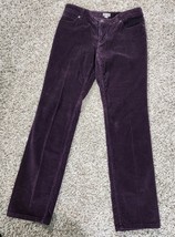 J.Jill Pants Women&#39;s 6 (30x30) Petite Purple Corduroy Stretch Slim Leg R... - $358.10 MXN