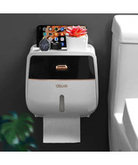 AAH - Toilet Roll Paper Holder Double Layer Large Capacity Storage Wall ... - $561.81 MXN