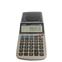Canon Palm Printer P1-DHV Tax &amp; Business Calculator Battery Run No Paper... - $14.39