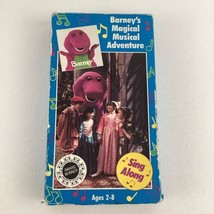 Barney &amp; Friends VHS Tape Barney&#39;s Magical Musical Adventure Vintage 1990&#39;s - $14.80