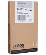 Epson UltraChrome K3 Ink Cartridge - 220ml Light Black (T603700) - £90.45 GBP