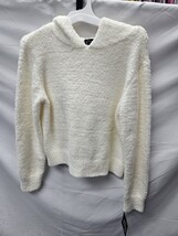 Girls Large 10/12 Cozy Hoodie Art Class Cream  image 4