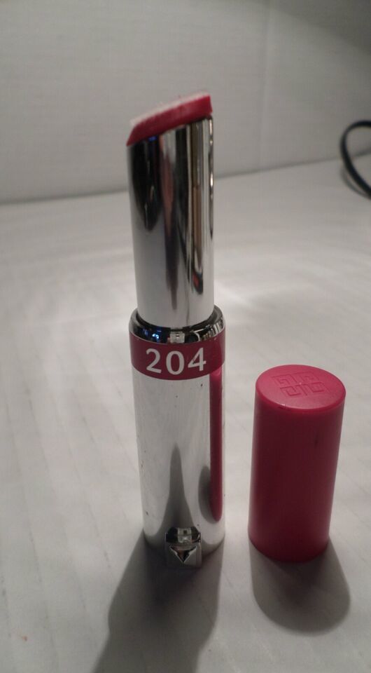 Givenchy Le Rouge Liquide Velvet Finish Lipstick 204 Fuchsia Angora .10oz NWOB - $15.00