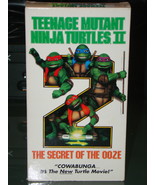 TEENAGE MUTANT NINJA TURTLES II - THE SECRET OF THE OOZE (VHS) - $24.45 CAD