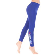 Leggings LADIES/WOMEN Comfortable Sports Casual Color Blue - £17.42 GBP