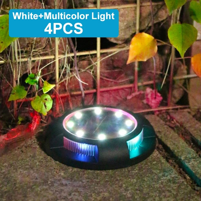 4PCS Garden Solar Ground Light 12LED Outdoor IP65 Waterproof Decoration Lamp for - £215.67 GBP