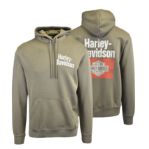 Harley-Davidson Men&#39;s Hoodie Grape Leaf Heritage Sign Graphic Slub Pullo... - £32.82 GBP