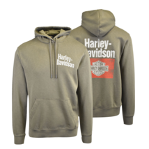 Harley-Davidson Men&#39;s Hoodie Grape Leaf Heritage Sign Graphic Slub Pullo... - £32.66 GBP