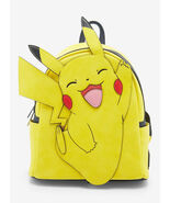 Loungefly Pokémon Pikachu Smiling Mini Backpack - $1,287.71 MXN