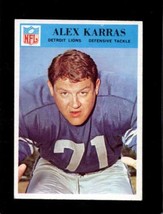 1966 Philadelphia #69 Alex Karras Exmt Lions Hof Nicely Centered *SBA6122 - £15.64 GBP