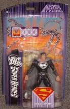 DC Super Heroes Black Suit Superman Figure New In The Package - £47.95 GBP