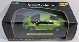 Maisto Green Lamborghini Murcielago 1:18 Die-Cast Collectible Special Ed... - £23.08 GBP