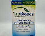 TruBiotics Digestive + Immune Health 60 Vegetarian Capsules 01/2025+ - $19.25