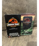 Jurassic Park And Jurassic Park: The Lost World VHS Tapes Nice Working - $280.38 MXN