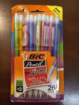 Bic Sparkle 0.7mm Mechanical Pencils NEW Open Box 21 ct - £5.41 GBP