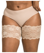 Bandelettes Anti Chafing Lace Thigh Bands - Dolce Beige - $21.99
