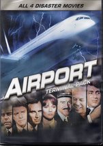 AIRPORT terminal pack (dvd) *NEW* 4-movies includes &#39;75, &#39;77 &amp; Concorde, OOP - £19.68 GBP