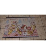 Bananya Partners Poster - 42&quot; x 31&quot;  - Collage RARE Gee Taiwan Chocolate... - $38.51