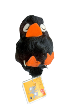 Penguin Bud Kamar Black Bird 2370 tag Wild Thing 1970 Stuffed Plush Toy - £6.21 GBP