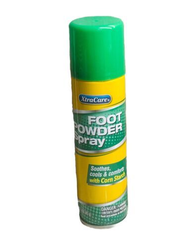 XtraCare Foot Powder Spray Smoothes Cools &amp; Comforts W/ Corn Starch 3 Oz... - $9.78