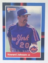 Howard Johnson 1988 Donruss #569 New York Mets Leaf MLB Baseball Card - £0.77 GBP