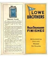 Lowe paint folder Dayton OH Richardson Wallace Whitefield New Hampshire ... - $269.53 MXN