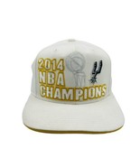 San Antonio Spurs 2014 NBA Champions Adidas White Locker Room Snapback Hat - £11.97 GBP