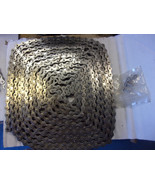 Vintage  Morse stainless Chain 17 feet long with extra link, new - $74.25