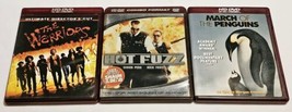 The Warriors [Ultimate Director&#39;s Cut], Hot Fuzz &amp; March Of The Penguins HD DVD  - £29.40 GBP