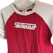 Vintage Tee Sideout Board Sports Red S Skater Grunge 90s Streetwear T-shirt - £15.49 GBP