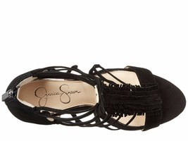Women Jessica Simpson Beccy Wedge Sandals, Sizes 5.5-10 Black JS-BECCY L... - $89.95