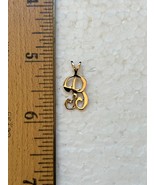 10K YELLOW GOLD THE LETTER &quot;B&quot; - £45.94 GBP