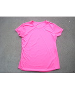 womens nike shirt top dri-fit pull over size medium dri fit pink nwot - £14.15 GBP