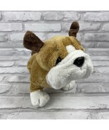 Webkinz English Bull Dog Plush Only No Code HM126 Brown White - $11.76