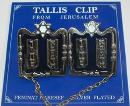 Breast plates TALIT CLIPS Star of David tallis talis tallit shawl from I... - £14.19 GBP