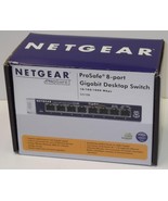 GS108 NetGear - ProSafe 8 Ports External Ethernet fast ethernet router m... - £31.11 GBP