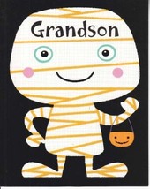 Greeting Halloween Card &quot;Grandson&quot; Hope You&#39;l Have Lots of Fun... - £1.21 GBP