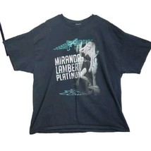 Miranda Lambert Concert T shirt 2XL Platinum Tour 2014 Adult Double Sided - $13.81