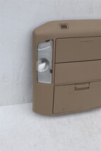  07-13 Tundra Overhead Box Roof Console Sunglass Storage Map Dome Light SAND image 3
