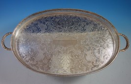 Sheffield Silverplate Tea Tray Gallery Style 2 1/2" x 22" x 12" (#2041) - $15,067.02 MXN