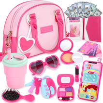 Little Girls Purse, Kids Toy Purse with Pretend Makeup, Play Purse for Little Gi - £34.16 GBP