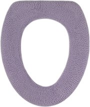 Warm-N-Comfy Soft Toilet Seat Cover - Plush, Thick Fabric Toilet Seat Wa... - £12.09 GBP