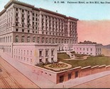 Fairmont Hotel Nob Collina San Francisco California Ca Unp Non Usato DB ... - $7.13