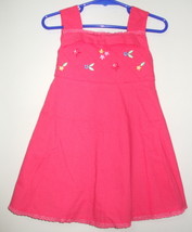 Girls Toddlers Bonnie Jean Pink Sleeveless Dress Size 3T - $5.95