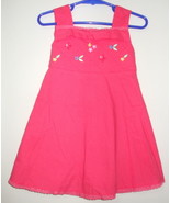 Girls Toddlers Bonnie Jean Pink Sleeveless Dress Size 3T - £4.77 GBP