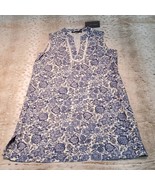 Tommy Hilfiger Flower Print V Neck Sheath Dress Size 6 - £54.40 GBP