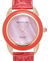 MARCEL DRUCKER Brand New Watch With Precious Stones - Genuine Crystals, ... - $199.99