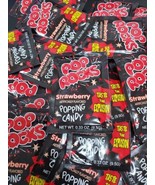 24 Pop Rocks Candy Strawberry 0.33oz Bulk 24 Count Popping Candy - £17.55 GBP